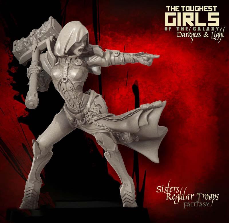 Consecrated Sisters - Troops - LAminifigs , lego style jekca building set