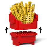 Fast Food (Storage Boxes) - LAminifigs , lego style jekca building set