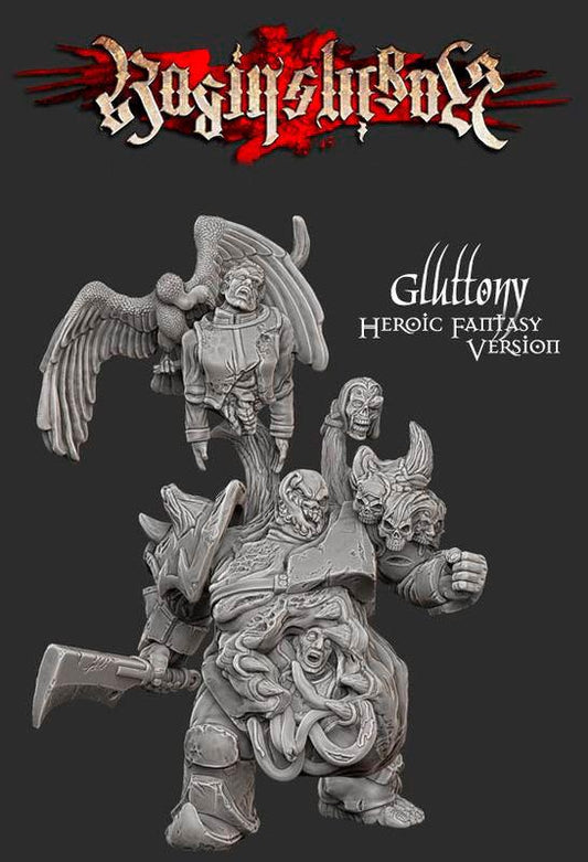 Gluttony β Fantasy, Heroic size - LAminifigs , lego style jekca building set