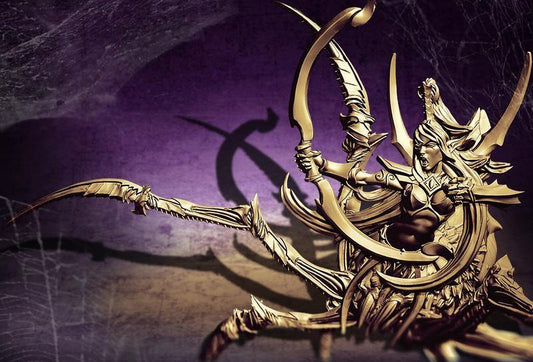 Mnephira, Arachnite Chosen Warrior - LAminifigs , lego style jekca building set