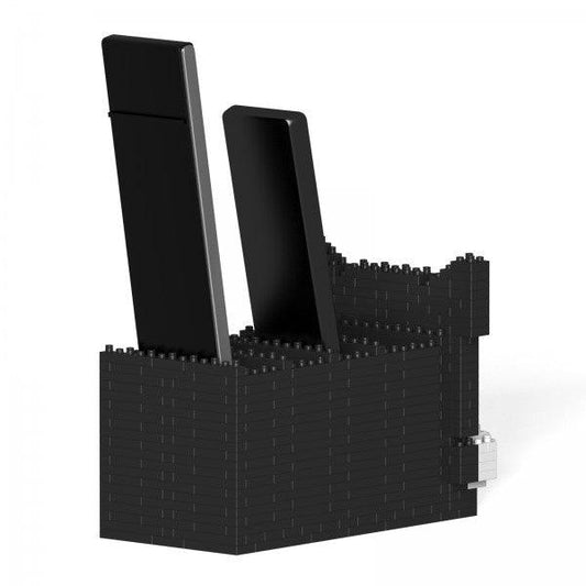 Tuxedo Cat Remote Control Rack - LAminifigs , lego style jekca building set