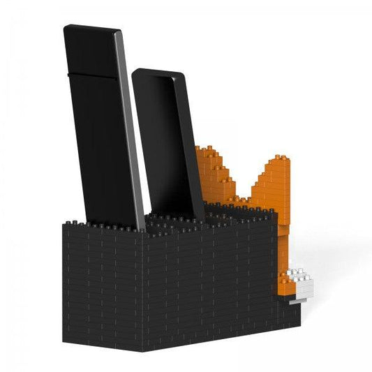 Welsh Corgi Remote Control Rack - LAminifigs , lego style jekca building set