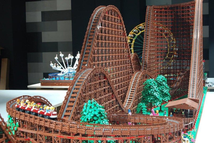 26-meter Roller Coaster made of 90 000 LEGO® bricks