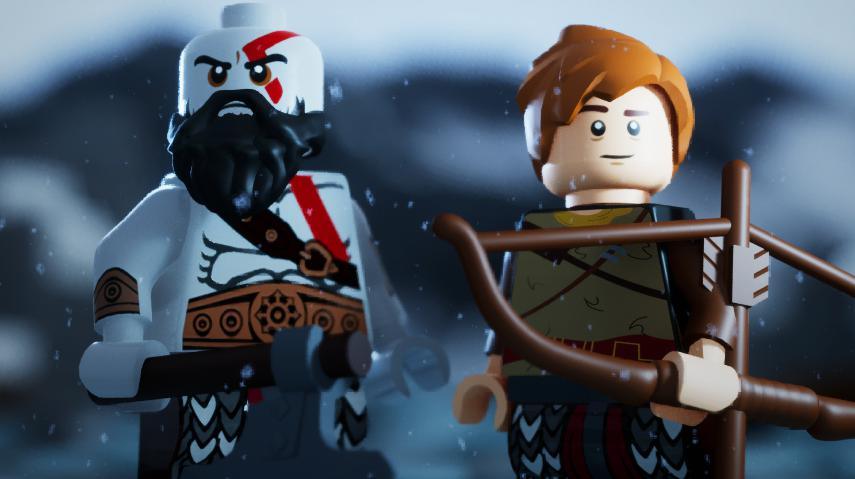 God Of War Ragnarok arrives on PC thanks to an impressive LEGO version - LAminifigs