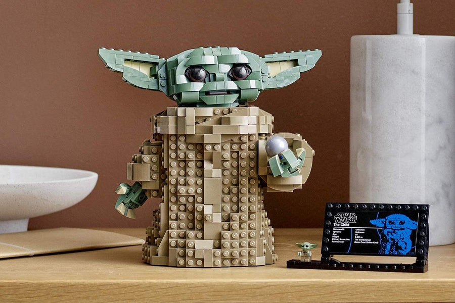 Lego has released its own Baby Yoda building set