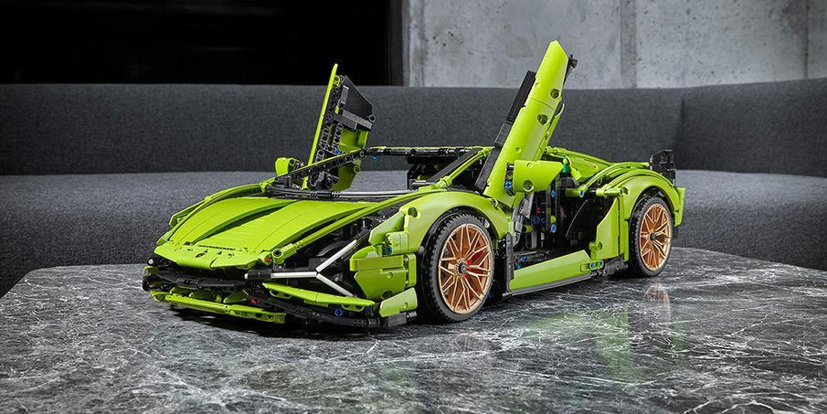 LEGO showed the model of the most powerful Lamborghini supercar