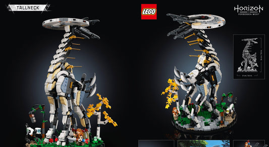 LEGO will release a set with a Tallneck from the Horizon video game (76989) - LAminifigs