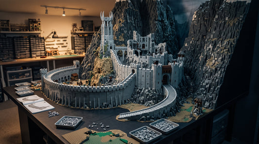 Visualisation of a possible 8,000 Piece LEGO Helms Deep set