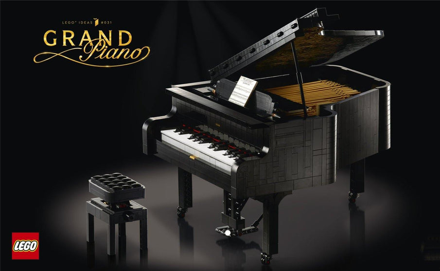 So, LEGO Bugatti has already been, LEGO Nintendo too… What remains to release? How about Lego-Piano? And so that you could play on it!