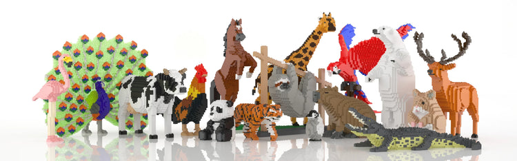 Land Mammals Sculptures