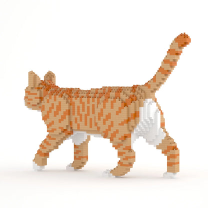 Orange Tabby Cats Sculptures