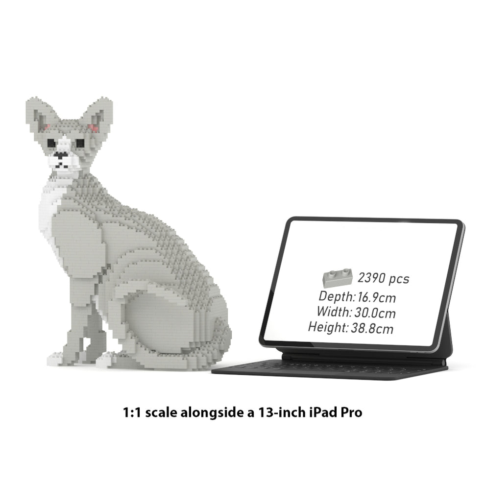 Sphynx Cat Building Set – 2390 Pieces – LAminifigs