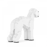 Bedlington Terrier Dog Sculptures - LAminifigs , lego style jekca building set