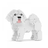Coton de Tulear Dog Sculptures - LAminifigs , lego style jekca building set