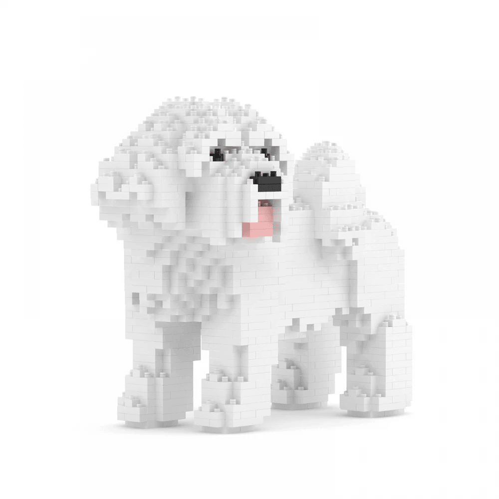 Coton de Tulear Dog Sculptures - LAminifigs , lego style jekca building set