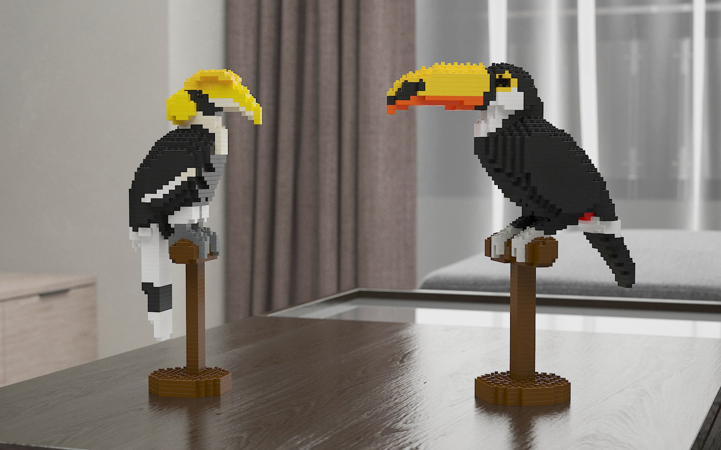 Tropical & Exotic Birds Building Set