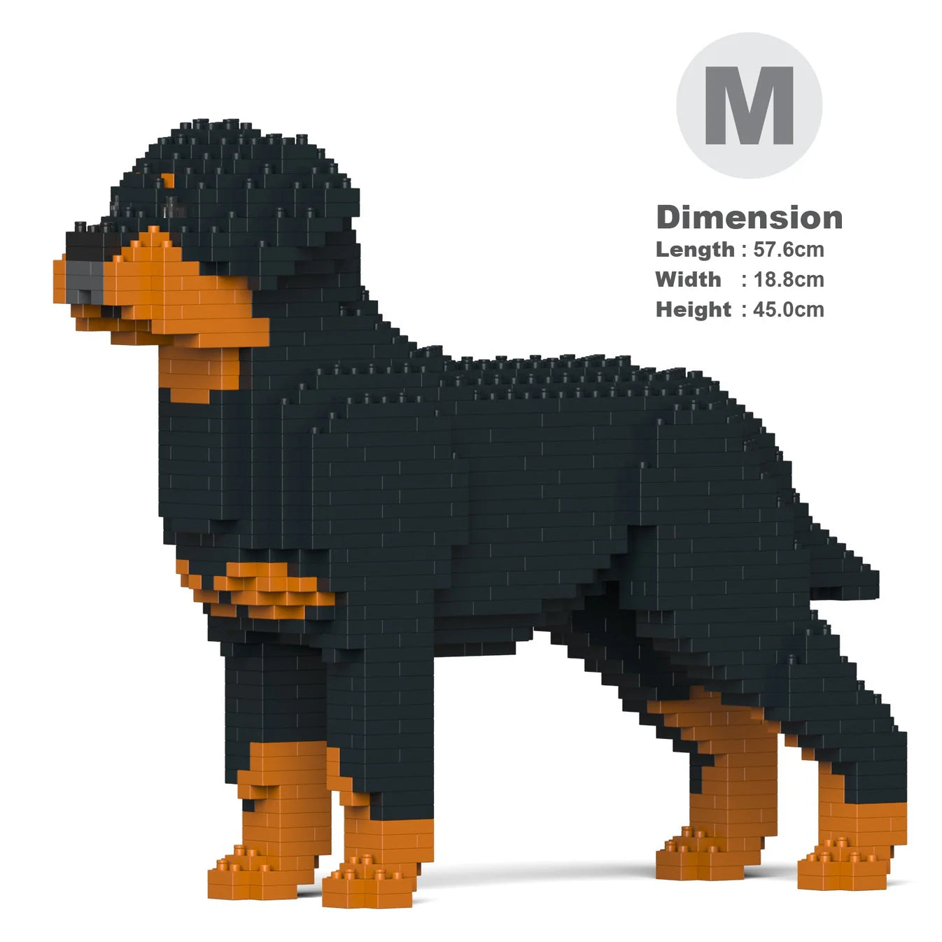 JEKCA Rottweiler dimensions M.