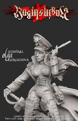 Admiral Olga Kurganova - Resin Edition - LAminifigs , lego style jekca building set