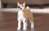 Akita Inu Dog Sculptures - LAminifigs , lego style jekca building set