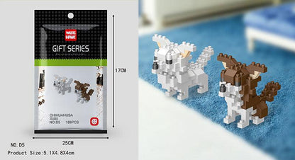 Animals Mini Blocks Building Kits - LAminifigs , lego style jekca building set