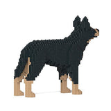Australian Kelpie Dog Sculptures - LAminifigs , lego style jekca building set