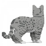 Australian Mist Cats Sculptures - LAminifigs , lego style jekca building set