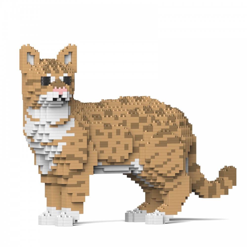 Australian Mist Cats Sculptures - LAminifigs , lego style jekca building set