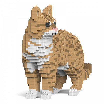 Australian Mist Cats Sculptures - LAminifigs , lego style jekca building set