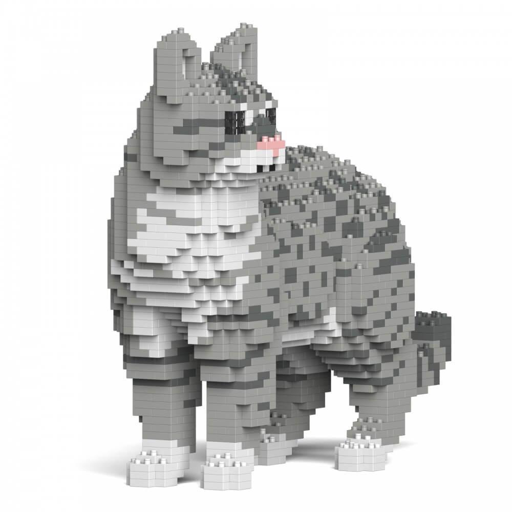 Australian Mist Cats Sculptures - LAminifigs , lego style jekca building set