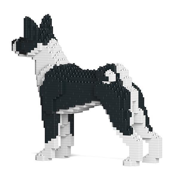 Basenji Dog Sculptures - LAminifigs , lego style jekca building set