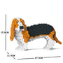 Basset Hound Dog Sculptures