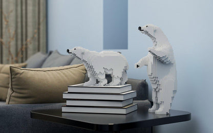 Bears Sculptures - LAminifigs , lego style jekca building set