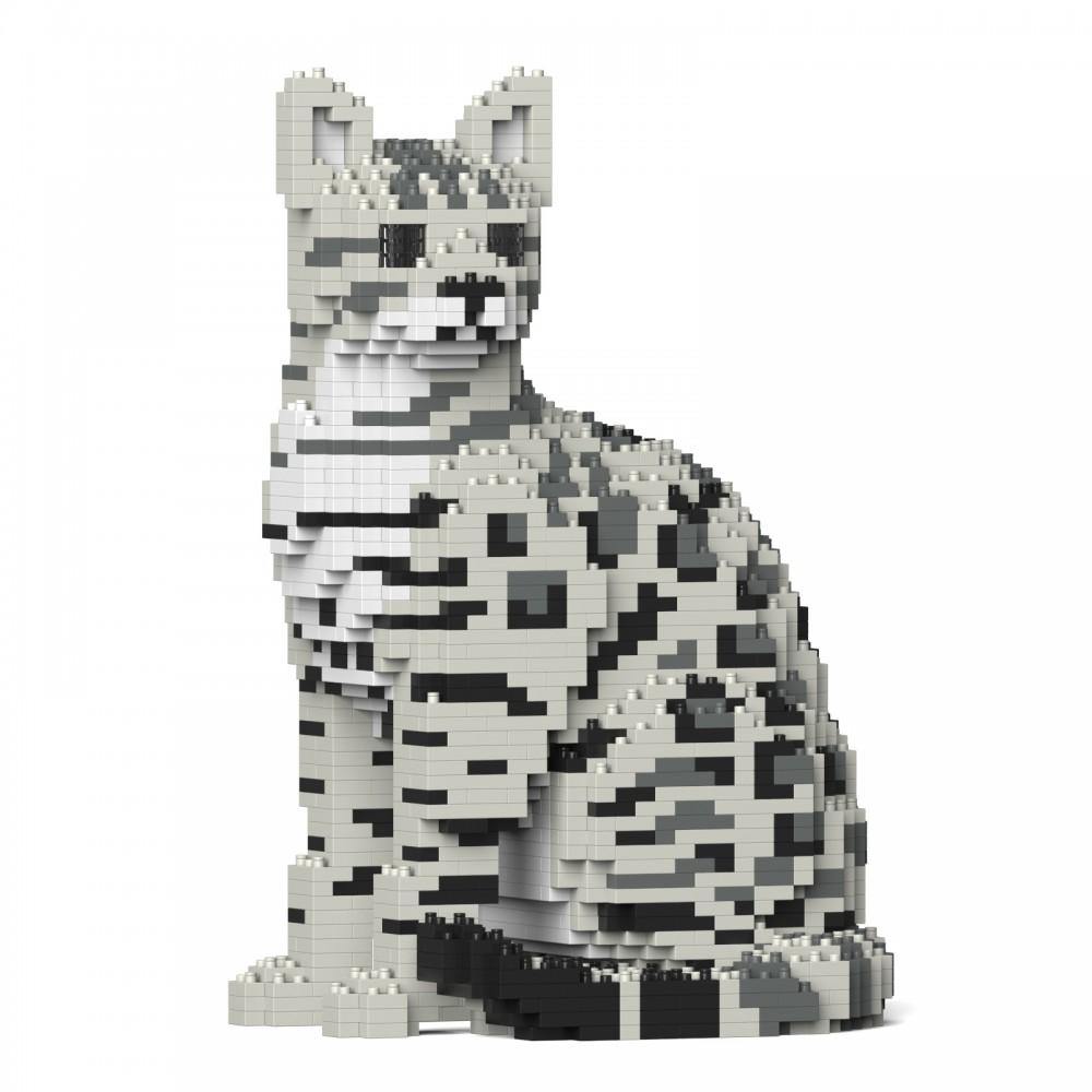 Bengal Cats Sculptures - LAminifigs , lego style jekca building set