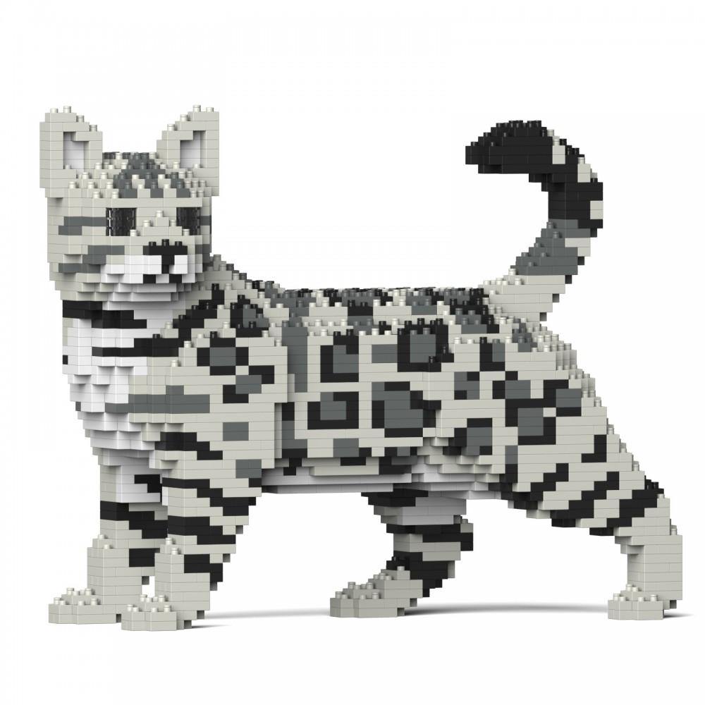 Bengal Cats Sculptures - LAminifigs , lego style jekca building set