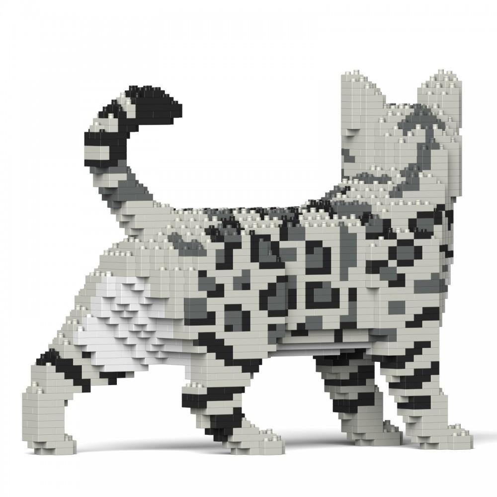 Bengal Cats Sculptures - LAminifigs , lego style jekca building set