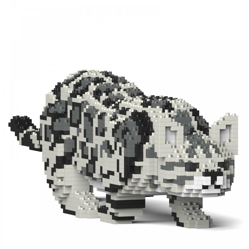 Bengal Cats Sculptures - LAminifigs , lego style jekca building set