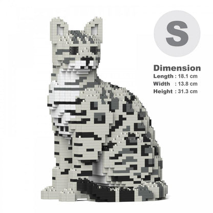 Bengal Cats Sculptures - LAminifigs , lego style jekca building set