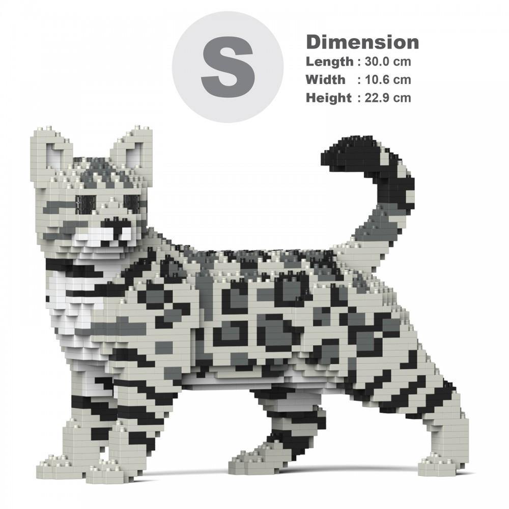 Bengal Cats Sculptures - LAminifigs , lego style jekca building set