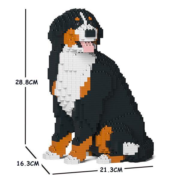 Bernese Mountain Dog Sculptures - LAminifigs , lego style jekca building set