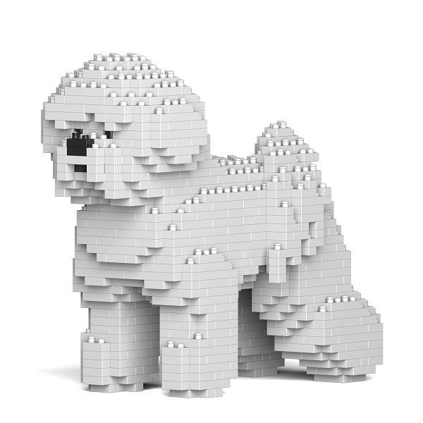 Bichon Frise Dog Sculptures - LAminifigs , lego style jekca building set