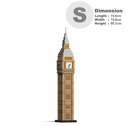 Big Ben - LAminifigs , lego style jekca building set