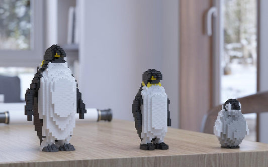 Birds Sculptures - LAminifigs , lego style jekca building set