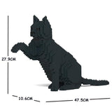 Black Cats Sculptures - LAminifigs , lego style jekca building set