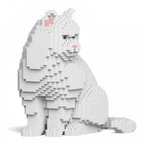 British Shorthair Cats Sculptures - LAminifigs , lego style jekca building set