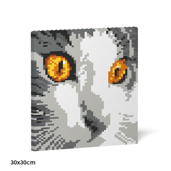 Cat Eyes Brick Paintings - LAminifigs , lego style jekca building set