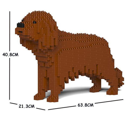 Cavalier King Charles Spaniel Dog Sculptures - LAminifigs , lego style jekca building set