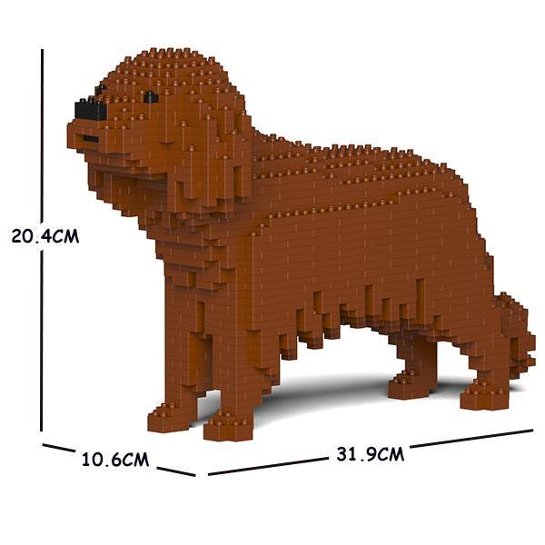 Cavalier King Charles Spaniel Dog Sculptures - LAminifigs , lego style jekca building set