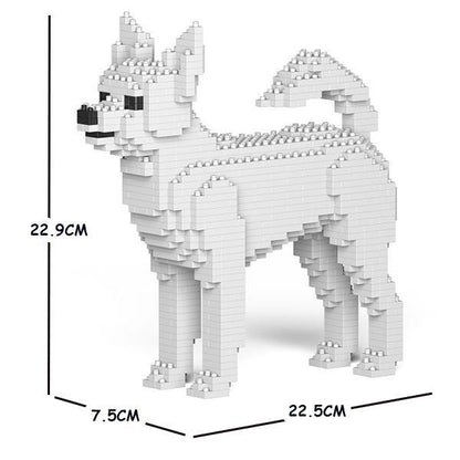 Chihuahua Dog Sculptures - LAminifigs , lego style jekca building set