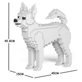 Chihuahua Dog Sculptures - LAminifigs , lego style jekca building set