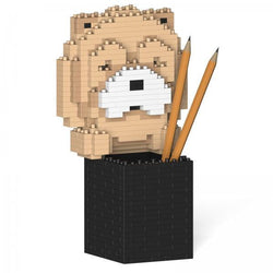 Chow Chow Pencil Cup - LAminifigs , lego style jekca building set
